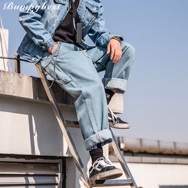 retro jeans men fashion casual loose jeans straight breathable elastic comfortable wide leg solid color pants men clothes 2018, Blue
retro jeans men fashion casual loose jeans straight breathable elastic comfortable wide leg solid color pants men clothes 2018, Blue