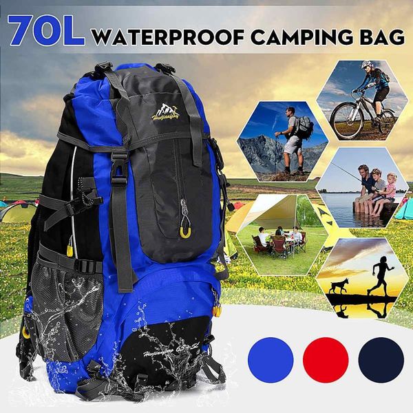 70l large capacity outdoor hiking backpack multi-pocket adjustable camping hiking nylon backpack for travel and camping
70l large capacity outdoor hiking backpack multi-pocket adjustable camping hiking nylon backpack for travel and camping