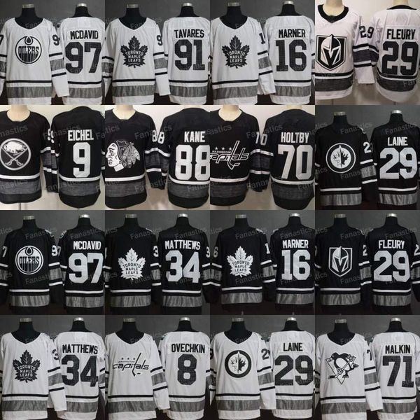 2019 All Star Game Marc-Andre Fleury Jack Eichel Auston Matthews John Tavares Holtby Patrik Laine Kucherov Patrick Kane Hockey Jerseys
2019 All Star Game Marc-Andre Fleury Jack Eichel Auston Matthews John Tavares Holtby Patrik Laine Kucherov Patrick Kane Hockey Jerseys