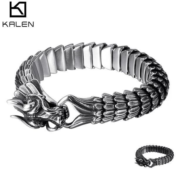 retro animal dragon head charm bracelet men stainless steel black matte china dragon blessing bracelet bangle jewelry, Golden;silver
retro animal dragon head charm bracelet men stainless steel black matte china dragon blessing bracelet bangle jewelry, Golden;silver