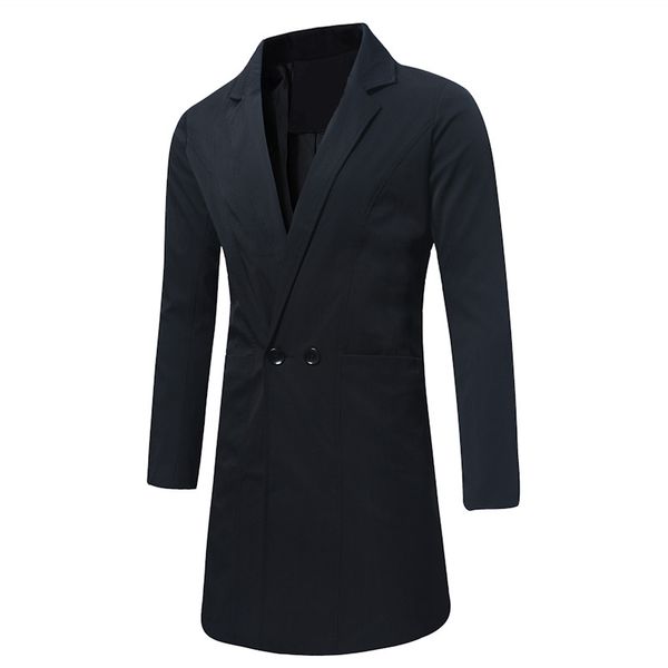 autumn and winter pure color men's long jackets large size s l xl 4xl 5xl blue black green fashion business mans trench 2018, Tan;black
autumn and winter pure color men's long jackets large size s l xl 4xl 5xl blue black green fashion business mans trench 2018, Tan;black
