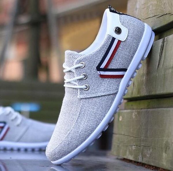 2019 men casual shoes mens canvas shoes for men shoes men fashion flats brand fashion zapatos de hombre, Black