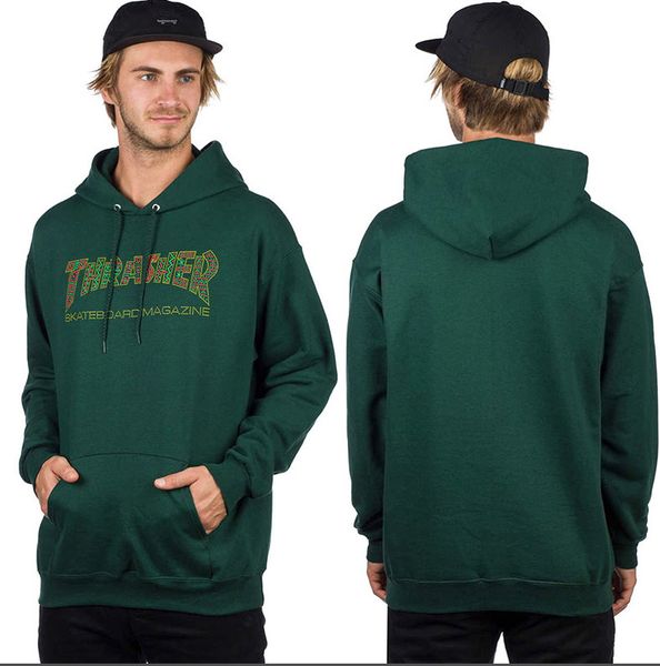 autumn and winter new thrasher maya letter printing plus velvet sweater new designer men's large size couple sports long sleeve sweater, Black
autumn and winter new thrasher maya letter printing plus velvet sweater new designer men's large size couple sports long sleeve sweater, Black