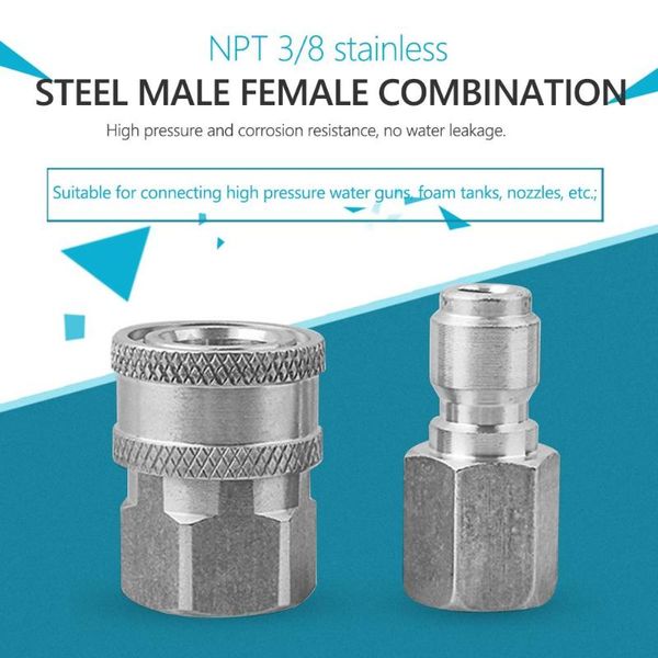 door washer adapters classic delicate 2pcs npt 3/8 inch male quick disconnect plug fittings pressure washer adapters
door washer adapters classic delicate 2pcs npt 3/8 inch male quick disconnect plug fittings pressure washer adapters