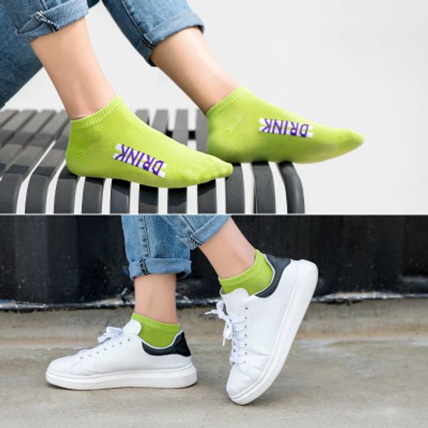 men and women designer socks summer thin socks alphabet new boat short hose low shallow mouth short tube socks damp short stocking, Black
men and women designer socks summer thin socks alphabet new boat short hose low shallow mouth short tube socks damp short stocking, Black