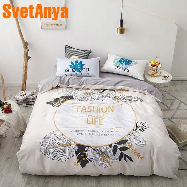 svetanya 100 cotton bedding set (flat bedsheet pillowcase duvet cover