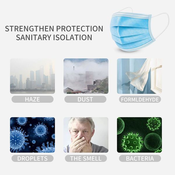 anti-pollution 3 layers face protection mouth masks elastic ear loop disposable dust filter safety mask
anti-pollution 3 layers face protection mouth masks elastic ear loop disposable dust filter safety mask