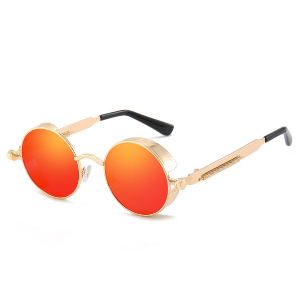 selling high-end steampunk sunglasses ladies men's metal frame round sun glasses brand designer sunglasses uv400 retro sunglasses, White;black
selling high-end steampunk sunglasses ladies men's metal frame round sun glasses brand designer sunglasses uv400 retro sunglasses, White;black