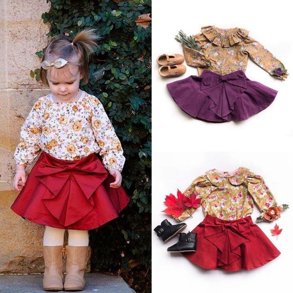 pudcoco girl set 0-5y baby girl infant long sleeve + bowknot tutu skirt dress outfits 2pcs clothes, White
pudcoco girl set 0-5y baby girl infant long sleeve + bowknot tutu skirt dress outfits 2pcs clothes, White