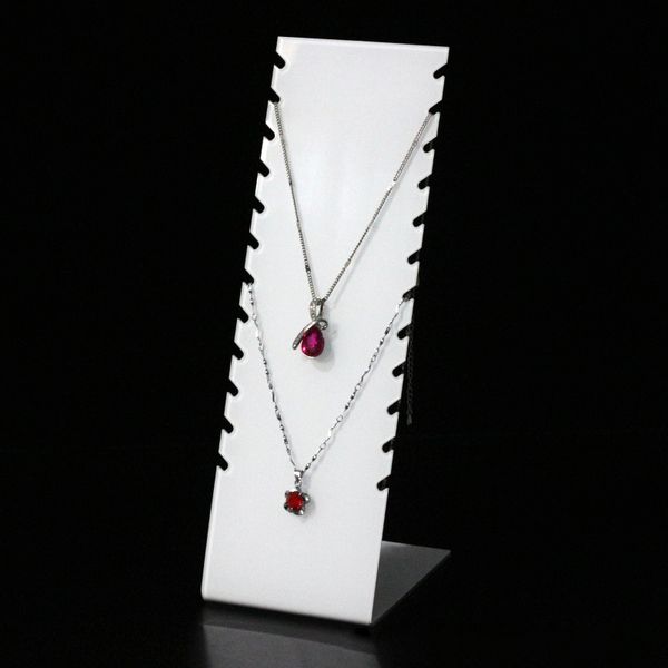 necklace stand holder multi-necklace showing rack acrylic l jewelry display erasel holder jewellery organizer, Black;white
necklace stand holder multi-necklace showing rack acrylic l jewelry display erasel holder jewellery organizer, Black;white