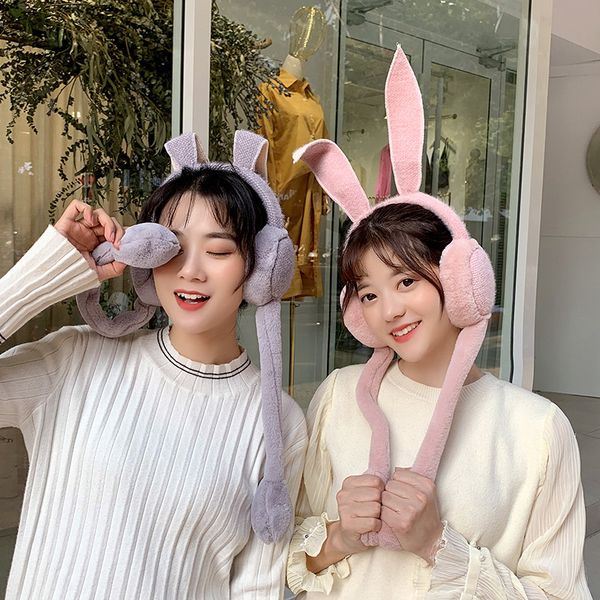 south korea winter new warm earmuffs children's cartoon ear muffs ears plush ears warm girl, Blue;gray
south korea winter new warm earmuffs children's cartoon ear muffs ears plush ears warm girl, Blue;gray