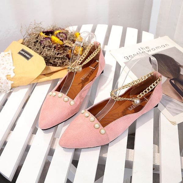 solid color pointed toe fashion flat gray pink black spring and autumn mujer chaussure femme women's shoes 2020 w33-16
solid color pointed toe fashion flat gray pink black spring and autumn mujer chaussure femme women's shoes 2020 w33-16