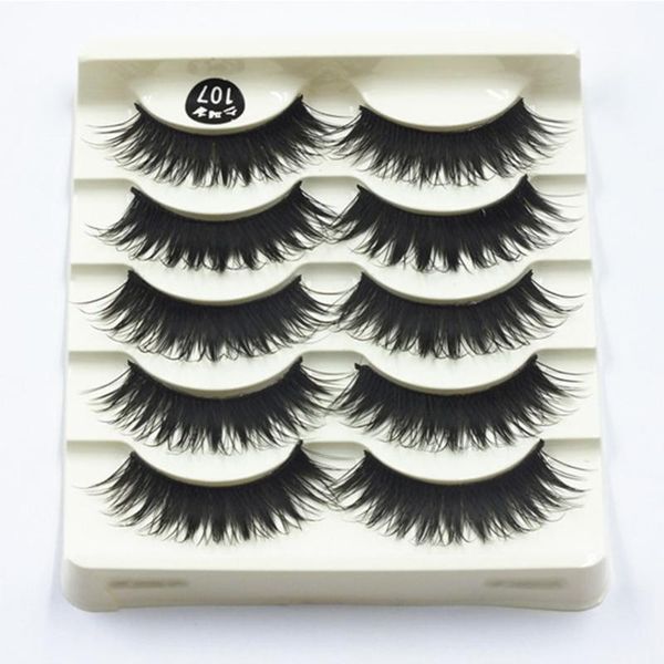 5pairs natural thick party extension makeup cosmetic long lasting make up daily black false eyelashes
5pairs natural thick party extension makeup cosmetic long lasting make up daily black false eyelashes