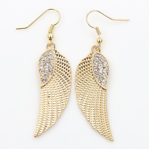 big trendy angel wings earrings silver gold fashion crystal jewellry for party wedding women 2019
big trendy angel wings earrings silver gold fashion crystal jewellry for party wedding women 2019