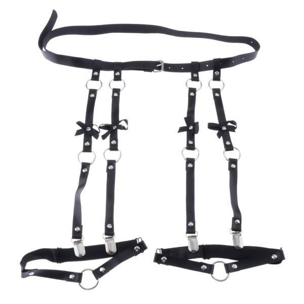 selling womens suspenders elastic goth adjustable leg garter belt leg decoration harness pantie lingerie steampunk, Black;white
selling womens suspenders elastic goth adjustable leg garter belt leg decoration harness pantie lingerie steampunk, Black;white