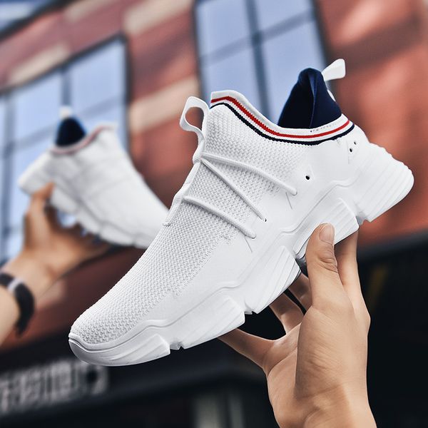 2020 men shoes soft breathable slip on running shoes men black white light weight sports outdoor sneakers
2020 men shoes soft breathable slip on running shoes men black white light weight sports outdoor sneakers