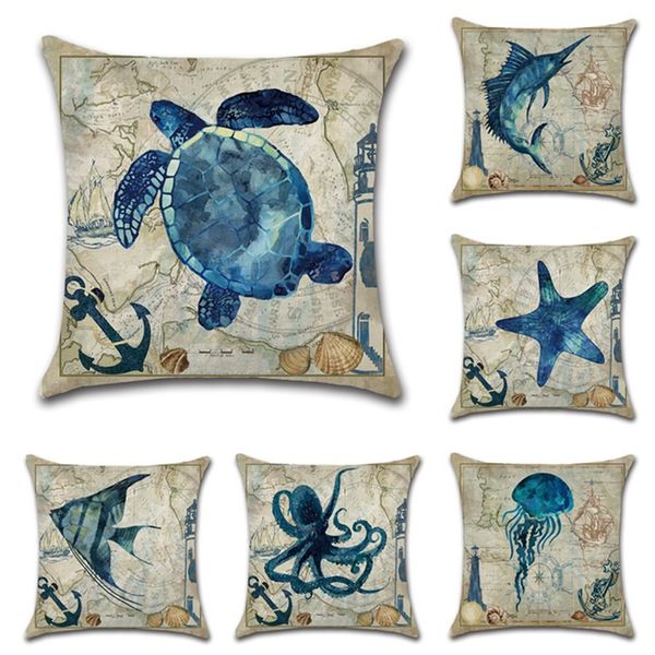 1pc pillow covers cotton linen pillow cases sofa decorative marine life cushion cases for home decor 45x45cm , 18Ã18 inch
1pc pillow covers cotton linen pillow cases sofa decorative marine life cushion cases for home decor 45x45cm , 18Ã18 inch