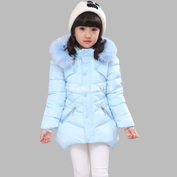 children's coat outwear winter fur hoodies jacket for girls teenage warm hooded thick cotton-padded long solid coat 6 8 10 12 14, Blue;gray
children's coat outwear winter fur hoodies jacket for girls teenage warm hooded thick cotton-padded long solid coat 6 8 10 12 14, Blue;gray