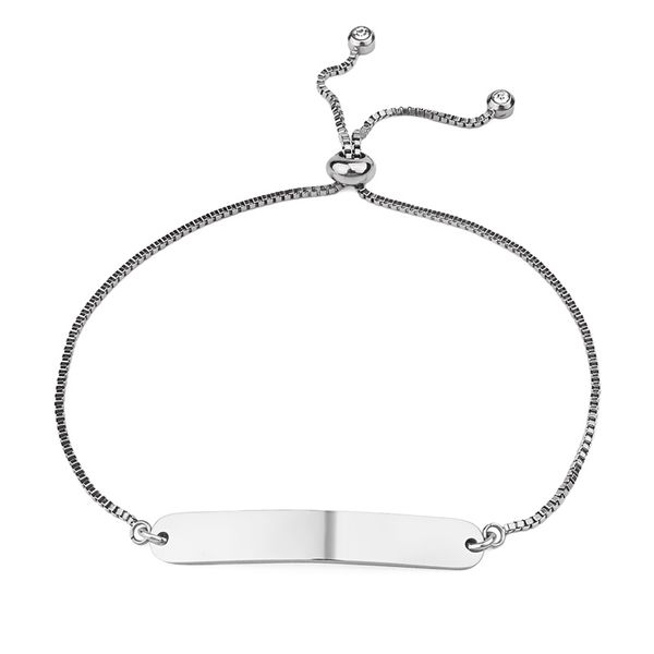 fine4u b249 stainless steel adjustable box chain polishing blank bar charm bracelets for personalized jewelry, Golden;silver
fine4u b249 stainless steel adjustable box chain polishing blank bar charm bracelets for personalized jewelry, Golden;silver