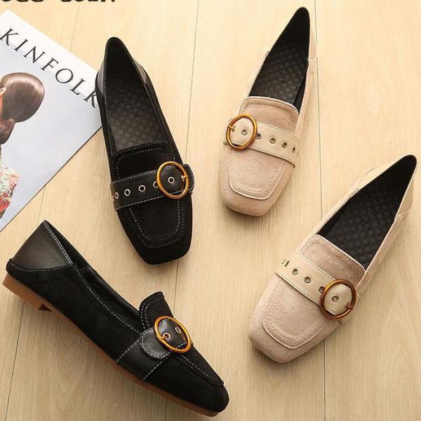 moccasins women loafers flats shoes large size slip on ballet square toe lady shallow single footwear office suede zapatos mujer, Black
moccasins women loafers flats shoes large size slip on ballet square toe lady shallow single footwear office suede zapatos mujer, Black
