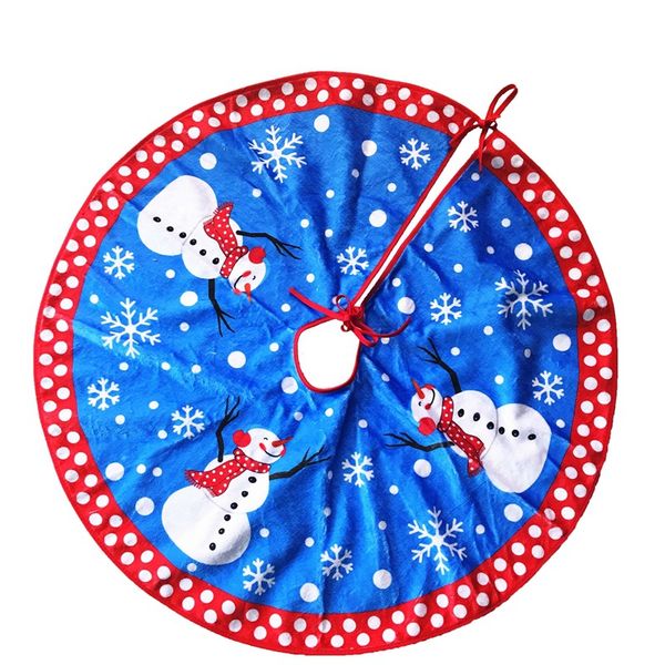 1 pc christmas tree decorations high-end velvet christmas tree skirt snowman pattern
1 pc christmas tree decorations high-end velvet christmas tree skirt snowman pattern