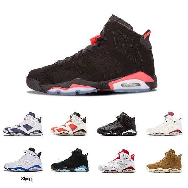 6 men basketball shoes unc hare carmine white infrared black cat sports blue olympic oreo angry bull olympic maroon 6s sports sneakers
6 men basketball shoes unc hare carmine white infrared black cat sports blue olympic oreo angry bull olympic maroon 6s sports sneakers