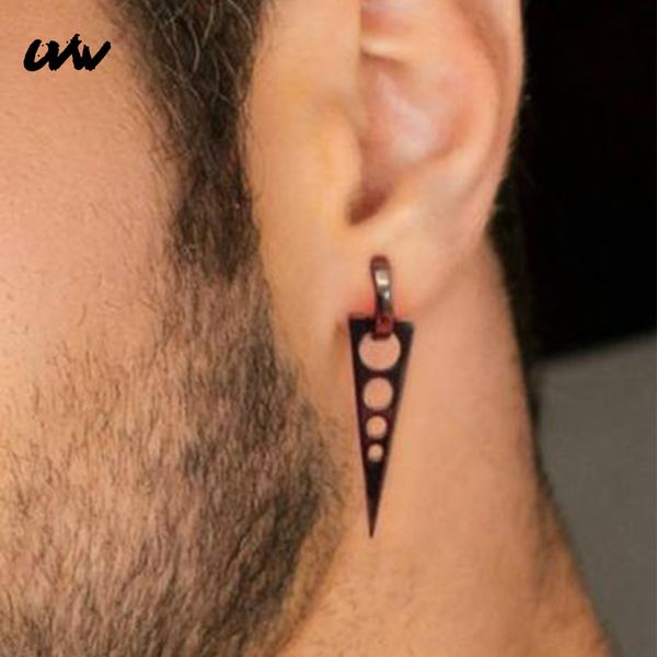 uvw075 2pc punk steel hoop earrings for women men dangle triangle ear clip pendientes brincos fashion piercing jewelry, Golden;silver
uvw075 2pc punk steel hoop earrings for women men dangle triangle ear clip pendientes brincos fashion piercing jewelry, Golden;silver