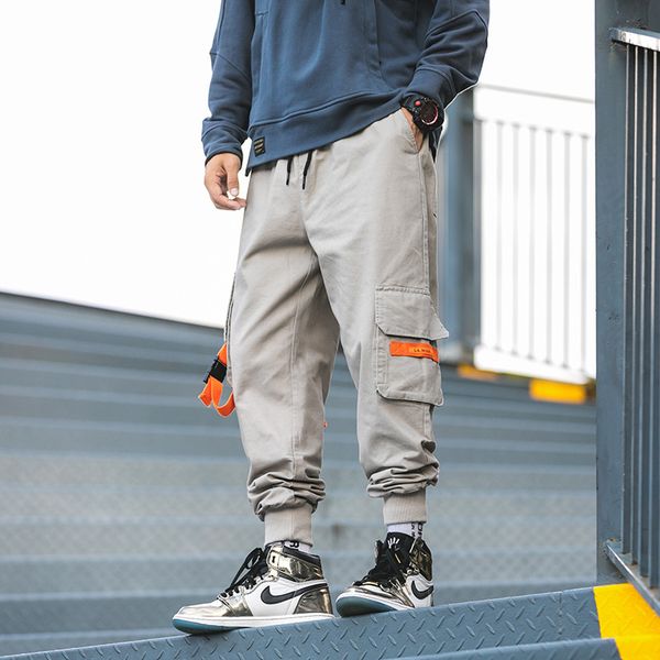 cholyl youth ribbons streetwear cargo pants men 2020 overalls mens hip hop sweatpants autumn joggers korean style track pants, Black
cholyl youth ribbons streetwear cargo pants men 2020 overalls mens hip hop sweatpants autumn joggers korean style track pants, Black