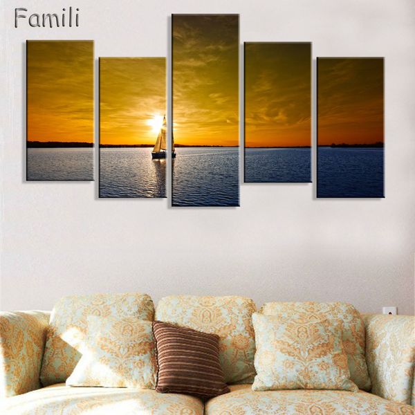 5piece sailing boat canvas arts wall pictures for living room modern poster and printed wall canvas art home decor unframed
5piece sailing boat canvas arts wall pictures for living room modern poster and printed wall canvas art home decor unframed