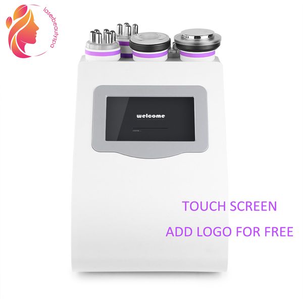 touch screen 5in1 40k cavitationi ultrasonic rf vacuum full body slimming machine fat removal cavitation