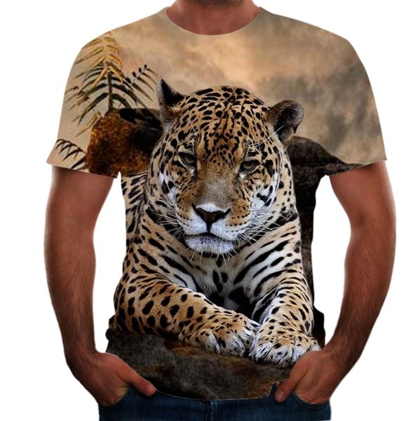 men's t-shirts short-sleeve tiger cheetah animal 3d-printed funny-design casual o-neck t shirts, White;black
men's t-shirts short-sleeve tiger cheetah animal 3d-printed funny-design casual o-neck t shirts, White;black