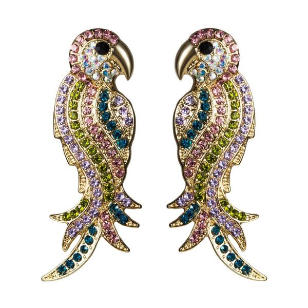 new multicolors resin rhinestone parrot stud earrings for women fashion jewelry novelty girls' collection earrings accessories, Golden;silver
new multicolors resin rhinestone parrot stud earrings for women fashion jewelry novelty girls' collection earrings accessories, Golden;silver