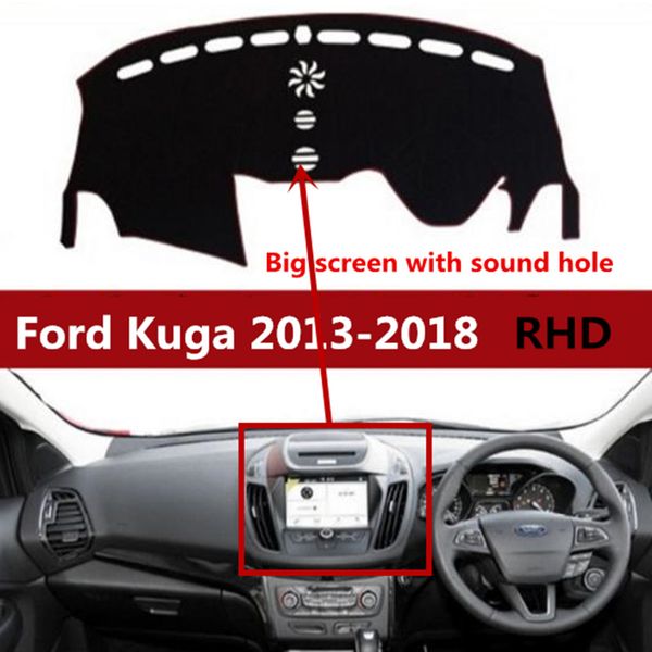 taijs крышка панели приборов для автомобиля kuga с большим экраном со звуковым отверстием 2013-2018 коврик для панели приборов для автомобил
taijs крышка панели приборов для автомобиля kuga с большим экраном со звуковым отверстием 2013-2018 коврик для панели приборов для автомобил
