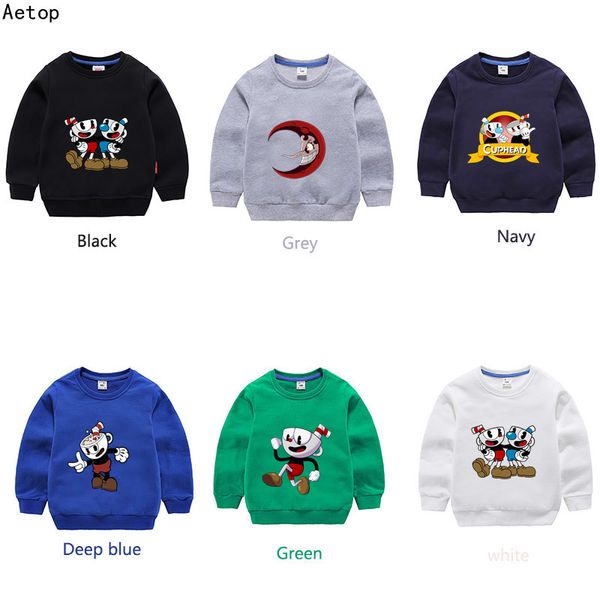boys girls game cuphead funny lovely color kid autumnr o-neck children cartoon t shirt baby sweatshirt wholesale, Black
boys girls game cuphead funny lovely color kid autumnr o-neck children cartoon t shirt baby sweatshirt wholesale, Black