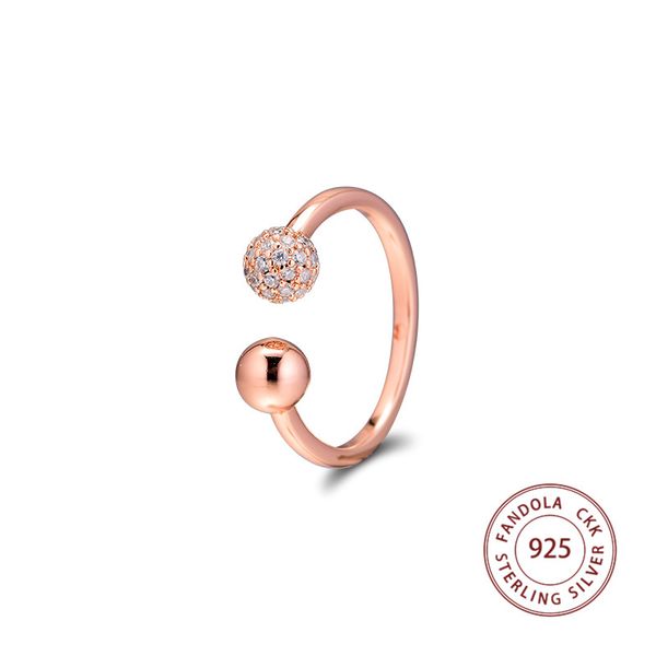 rose polished & pave bead open ring femme 925 sterling silver wedding rings for women original fashion jewelry anillos, Golden;silver
rose polished & pave bead open ring femme 925 sterling silver wedding rings for women original fashion jewelry anillos, Golden;silver