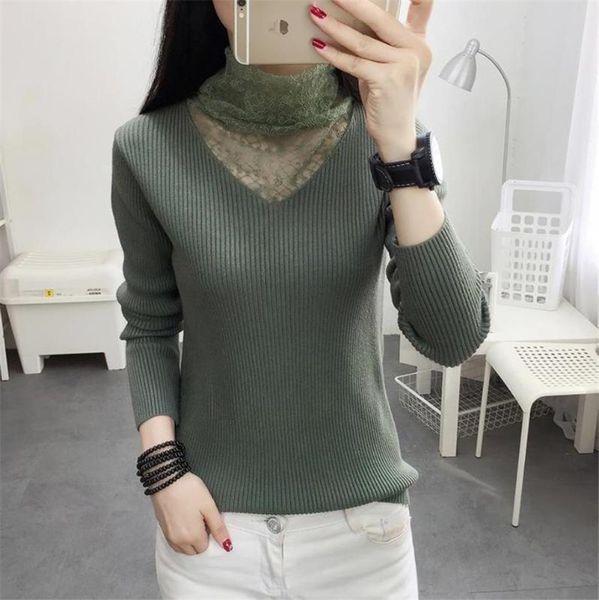 women's sweaters women sweater spring autumn lace turtleneck knitted white black simple pullover plus size jumper sweter mujer 35
women's sweaters women sweater spring autumn lace turtleneck knitted white black simple pullover plus size jumper sweter mujer 35
