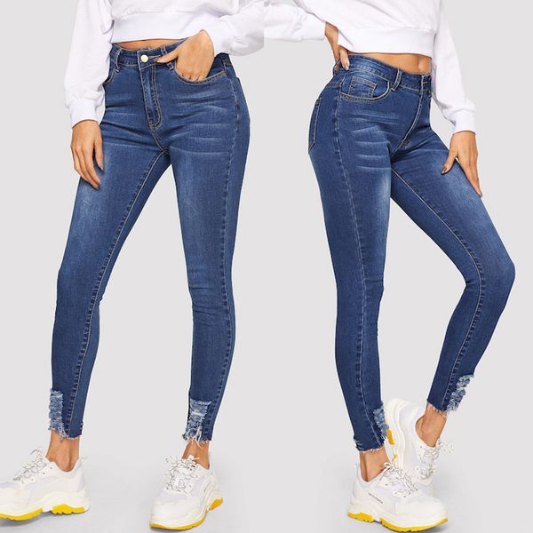 women autumn winter jeans new fashion women high waist button ripped zipper pocket trousers jeans casual denim pants y830, Blue
women autumn winter jeans new fashion women high waist button ripped zipper pocket trousers jeans casual denim pants y830, Blue