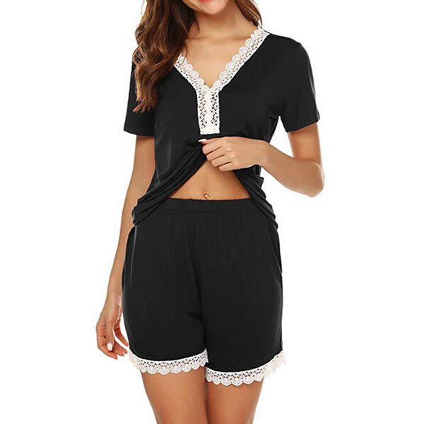 jaycosin 2019 new summer women sleepwear sets solid white lace patchwork plus size hollow out simple short home suit 9042320, Black;red
jaycosin 2019 new summer women sleepwear sets solid white lace patchwork plus size hollow out simple short home suit 9042320, Black;red