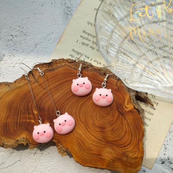 2020 new long earrings for women cartoon pink piglet korean earrings fashion jewelry popular dangle wholesale, Silver
2020 new long earrings for women cartoon pink piglet korean earrings fashion jewelry popular dangle wholesale, Silver