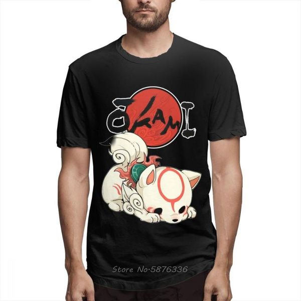 okami amaterasu camiseta funny man unique design t shirt summer men cotton tshirt hip hop tees, White;black
okami amaterasu camiseta funny man unique design t shirt summer men cotton tshirt hip hop tees, White;black