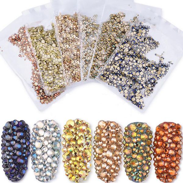 hugmee nail art decoration flat drill ptherapy rainbow ab rhinestone decorative shiny diamond size mix m0021, Silver;gold 
hugmee nail art decoration flat drill ptherapy rainbow ab rhinestone decorative shiny diamond size mix m0021, Silver;gold