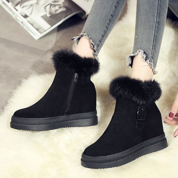 jouir talons 2020 fashion ins add fur warm winter boots woman shoes women increasing heels concise shoes women boots female, Black
jouir talons 2020 fashion ins add fur warm winter boots woman shoes women increasing heels concise shoes women boots female, Black