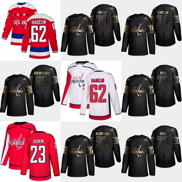 65 Andre Burakovsky 2019 Golden Edition Washington Capitals 92 Evgeny Kuznetsov Braden Holtby Travis Boyd John Carlson T. J. Oshie Jersey
65 Andre Burakovsky 2019 Golden Edition Washington Capitals 92 Evgeny Kuznetsov Braden Holtby Travis Boyd John Carlson T. J. Oshie Jersey