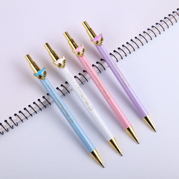 6pcs metal mechanical pencils 0.7mm drafting drawing pencil for school office leads writing gifts stationery pens, Blue;orange
6pcs metal mechanical pencils 0.7mm drafting drawing pencil for school office leads writing gifts stationery pens, Blue;orange