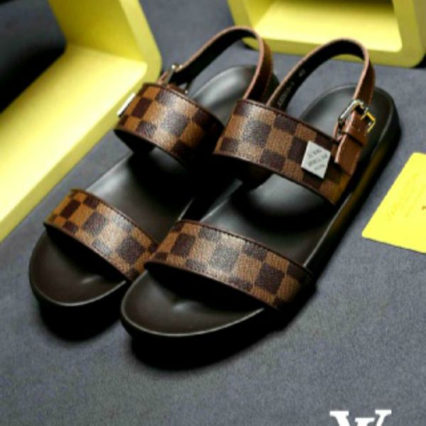 fashion men's new sandals leather non-slip rubber outsole casual shoes men's home outdoor luxury shoes, Black
fashion men's new sandals leather non-slip rubber outsole casual shoes men's home outdoor luxury shoes, Black
