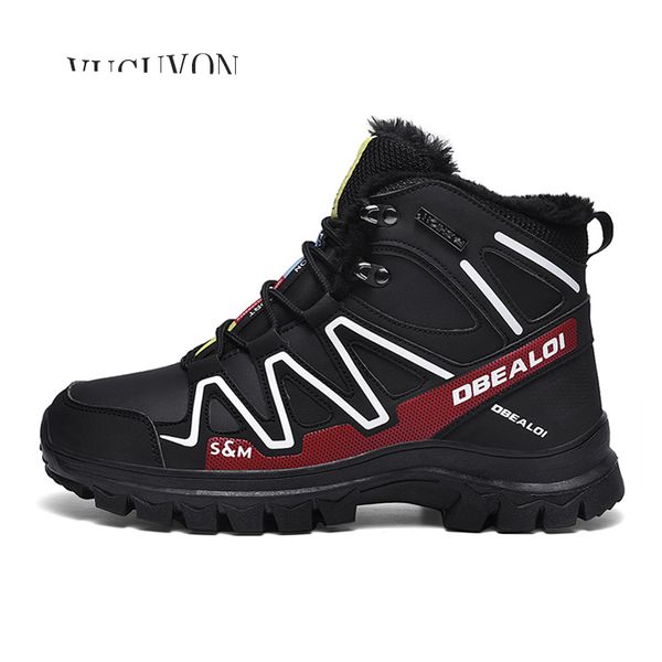 2019 men's boots ankle boot male fashion winter boots chaussure warm outdoor casual shoes man wearproof mounatin footwear, Black
2019 men's boots ankle boot male fashion winter boots chaussure warm outdoor casual shoes man wearproof mounatin footwear, Black