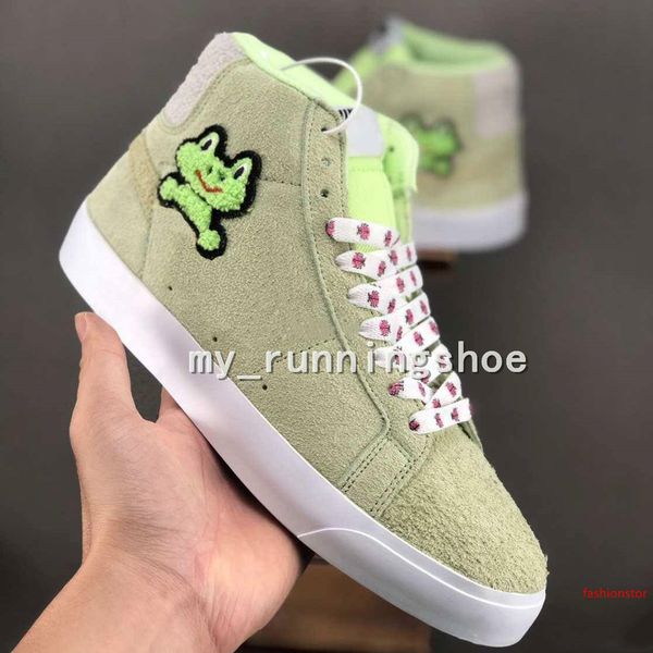 frog skateboards x sb blazer mid qs sports running shoes for men women light green suede designer sneakers des chaussures trainers zapatos
frog skateboards x sb blazer mid qs sports running shoes for men women light green suede designer sneakers des chaussures trainers zapatos