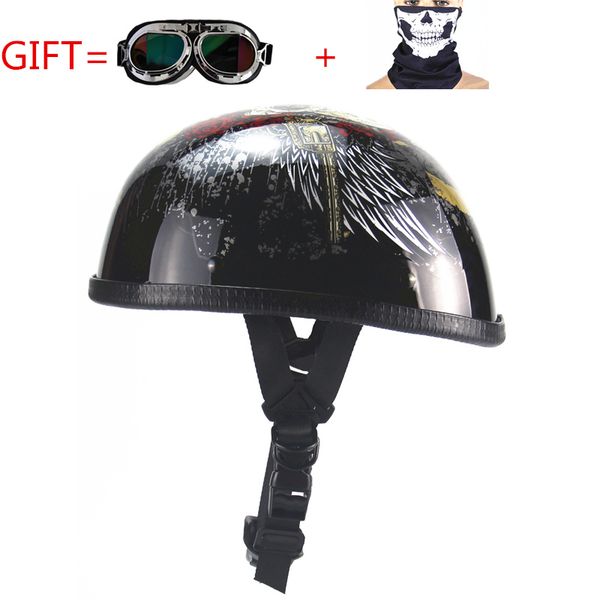 motorcycle helmets bike bicycle helmets open half face with visor goggles retro vintage style
motorcycle helmets bike bicycle helmets open half face with visor goggles retro vintage style