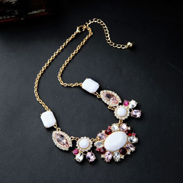 cocktail party dress accessory jewelry charm lady zircon crystal necklace chokers shiny gold color chain, Golden;silver
cocktail party dress accessory jewelry charm lady zircon crystal necklace chokers shiny gold color chain, Golden;silver