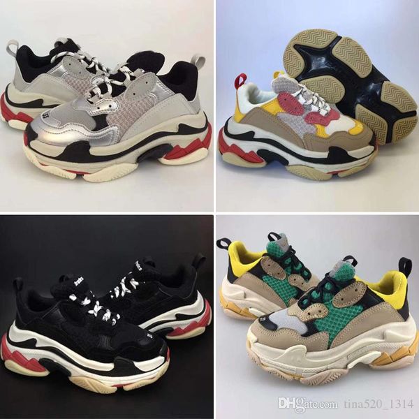 new kids children triple s baby luxury designer shoes speed boy girl tess gomma maille black running athletic shoes eur28-35
new kids children triple s baby luxury designer shoes speed boy girl tess gomma maille black running athletic shoes eur28-35
